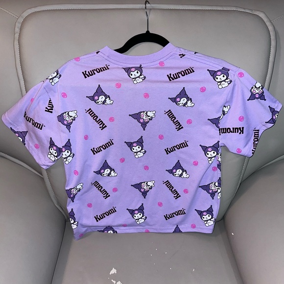 Sanrio Kuromi Women’s Short Sleeve Cropped T-Shirt size XS - Picture 3 of 4